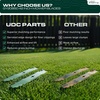 image:imageUDC Parts 110656803 Mower Blades Replacement for Toro 42 Inch TimeCutter 74380 74360 74363 74633 74624 74625 74628 74627 74626 74636 1106568 Lawn Boy Z330LX 110185703 Exmark  2 Pack Medium Lift2138  7 pt star