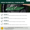 image:imageUDC Parts 110656803 Mower Blades Replacement for Toro 42 Inch TimeCutter 74380 74360 74363 74633 74624 74625 74628 74627 74626 74636 1106568 Lawn Boy Z330LX 110185703 Exmark  2 Pack Medium Lift1858  6 pt star 3