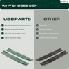 image:imageUDC Parts 110656803 Mower Blades Replacement for Toro 42 Inch TimeCutter 74380 74360 74363 74633 74624 74625 74628 74627 74626 74636 1106568 Lawn Boy Z330LX 110185703 Exmark  2 Pack Medium Lift1712  Round 58
