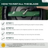 image:imageUDC Parts 110656803 Mower Blades Replacement for Toro 42 Inch TimeCutter 74380 74360 74363 74633 74624 74625 74628 74627 74626 74636 1106568 Lawn Boy Z330LX 110185703 Exmark  2 Pack Medium Lift20 3564  Round 58