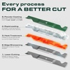 image:imageUDC Parts 110656803 Mower Blades Replacement for Toro 42 Inch TimeCutter 74380 74360 74363 74633 74624 74625 74628 74627 74626 74636 1106568 Lawn Boy Z330LX 110185703 Exmark  2 Pack Medium Lift23  5 pt star