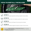 image:imageUDC Parts 110656803 Mower Blades Replacement for Toro 42 Inch TimeCutter 74380 74360 74363 74633 74624 74625 74628 74627 74626 74636 1106568 Lawn Boy Z330LX 110185703 Exmark  2 Pack Medium Lift1714  6 pt star 3