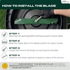 image:imageUDC Parts 110656803 Mower Blades Replacement for Toro 42 Inch TimeCutter 74380 74360 74363 74633 74624 74625 74628 74627 74626 74636 1106568 Lawn Boy Z330LX 110185703 Exmark  2 Pack Medium Lift1658  5 pt star