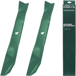 image:imageUDC Parts 110656803 Mower Blades Replacement for Toro 42 Inch TimeCutter 74380 74360 74363 74633 74624 74625 74628 74627 74626 74636 1106568 Lawn Boy Z330LX 110185703 Exmark  2 Pack Medium Lift2102  5 pt star