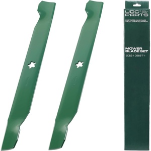 image:imageUDC Parts 110656803 Mower Blades Replacement for Toro 42 Inch TimeCutter 74380 74360 74363 74633 74624 74625 74628 74627 74626 74636 1106568 Lawn Boy Z330LX 110185703 Exmark  2 Pack Medium Lift2101  5 pt star