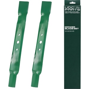 image:imageUDC Parts GX20249 Mower Blades Replacement for John Deere 42 Inch GY20567 GX20433 Scotts Sabo Sabre  2 Pack High Lift