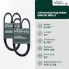 image:imageUDC Parts 1084071 1058783 Deck Belt Replacement for Toro Z Master 60 Inch44L x 2532W