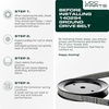 image:imageUDC Parts 1084071 1058783 Deck Belt Replacement for Toro Z Master 60 Inch8225L x 05W