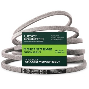 image:imageUDC Parts 1084071 1058783 Deck Belt Replacement for Toro Z Master 60 Inch1382L x 063W