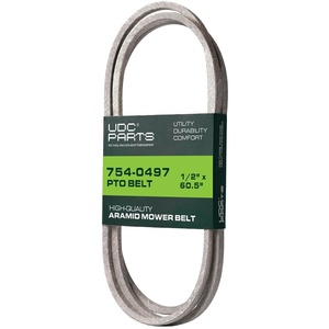 image:imageUDC Parts 1084071 1058783 Deck Belt Replacement for Toro Z Master 60 Inch605L x 05W