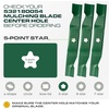 image:imageUDC Parts 94204385 Mower Blade Replacement for Troy Bilt TB30 TB30R 301634  5 pt star