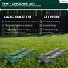 image:imageUDC Parts 94204385 Mower Blade Replacement for Troy Bilt TB30 TB30R 3017  7 pt star