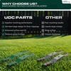 image:imageUDC Parts 94204385 Mower Blade Replacement for Troy Bilt TB30 TB30R 30175764  6 pt star