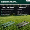 image:imageUDC Parts 94204385 Mower Blade Replacement for Troy Bilt TB30 TB30R 301778  Round 58