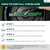 image:imageUDC Parts 94204385 Mower Blade Replacement for Troy Bilt TB30 TB30R 3019  Round 1316