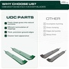 image:imageUDC Parts 94204385 Mower Blade Replacement for Troy Bilt TB30 TB30R 302012  Round 58