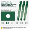 image:imageUDC Parts 94204385 Mower Blade Replacement for Troy Bilt TB30 TB30R 302012  Round 58