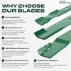 image:imageUDC Parts 94204385 Mower Blade Replacement for Troy Bilt TB30 TB30R 3021316  6 pt star 212
