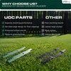 image:imageUDC Parts 94204385 Mower Blade Replacement for Troy Bilt TB30 TB30R 302278  5 pt star