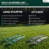 image:imageUDC Parts 94204385 Mower Blade Replacement for Troy Bilt TB30 TB30R 3023  5 pt star